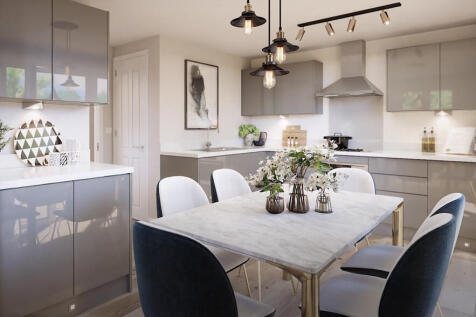 Abergeldie three bedroom home kitchen/dining room