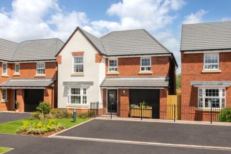 Modern detached show home