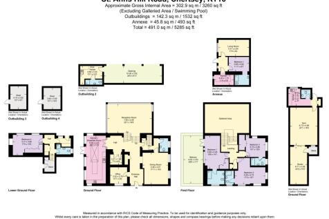 Svetlanas, St. Anns Hill Road, Chertsey, Surrey, KT16 9NN