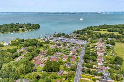 Aerial View towards Solent