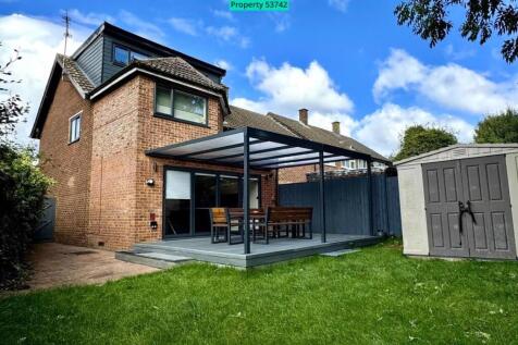 The back of the house