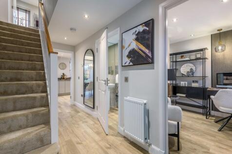 Hallway in 4 bedroom Balloch house type