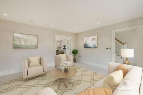 Sitting Room, Beech House, Riverside Close, Ryhall (CGI)
