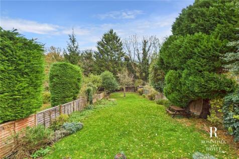 The rear garden