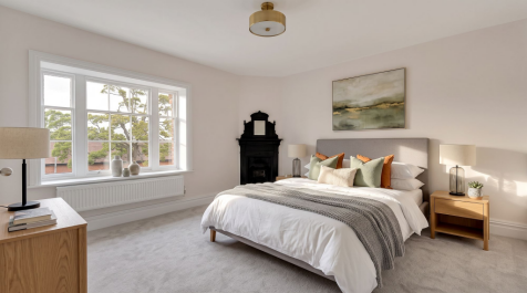 Bedroom Virtually Staged