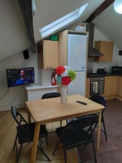 Bright converted kitchen-diner with skylights, ...