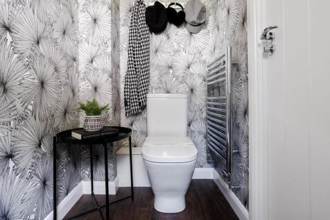 Convenient downstairs toilet