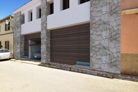 Front view and garage