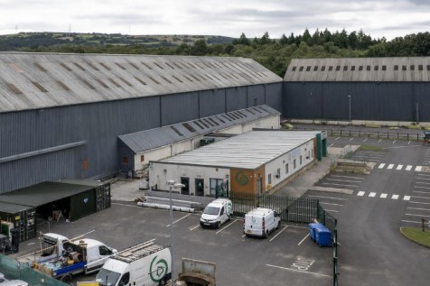 Warehouse Frontage and Parking