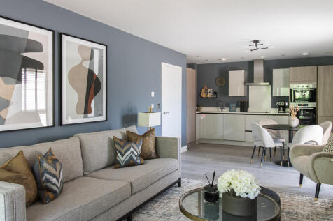 The Mill York House internal image of open plan living dining kitchen area