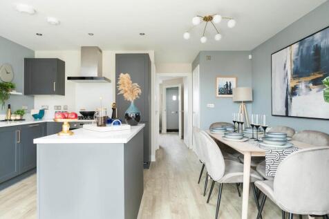 The bright and open kitchen and dining area is ideal for entertaining