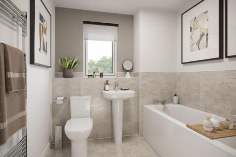 Modern family friendly bathroom