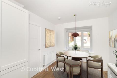 Staged Kitchen Diner