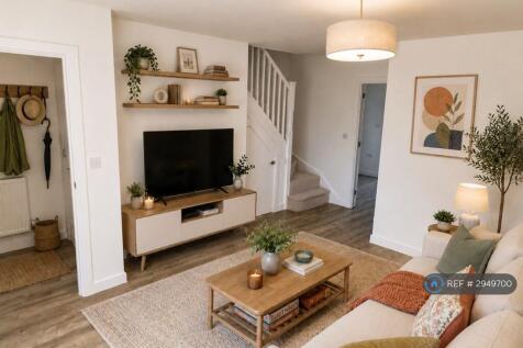 Living Room. Virtually Staged