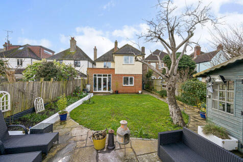 Rear of property