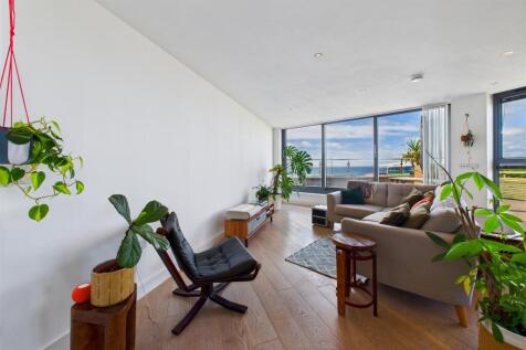 Lounge with dual opening doors