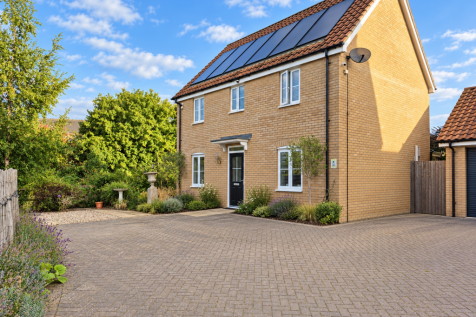 Clutter-free home exterior, professionally present