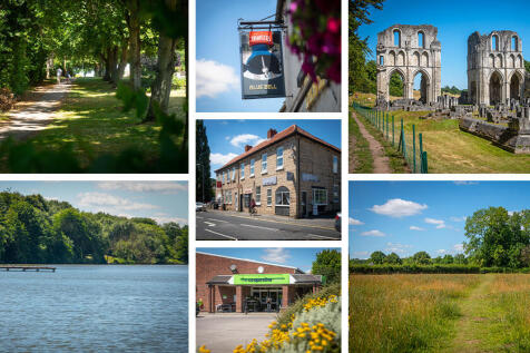 Knights view local area collage