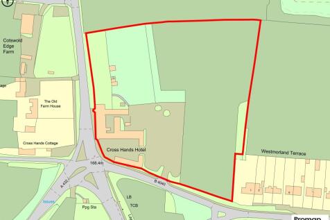 Cross hands hotel - OS Map .jpg