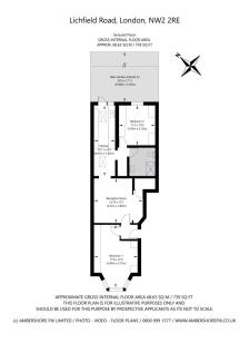 Flat 1 16 Lichfield Road, London, NW2 2RE
