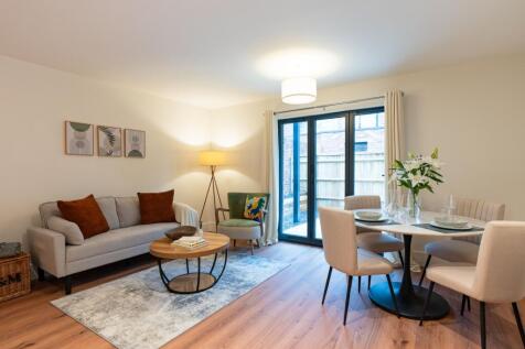 Open plan kitchen living area 