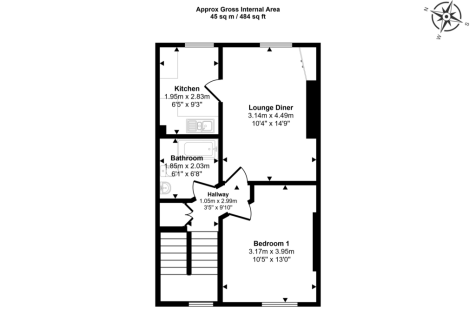Flat C, 7 Ariel Road, West Hampstead, London NW6 2DX