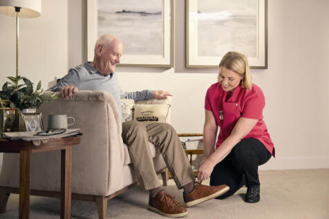 Domestic support and personal care available