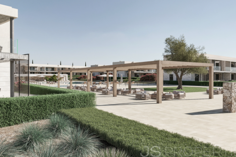 GROUND FLOOR APARTMENT IN A NEW PROMOTION  WITH PRIVATE TERRACE, GARDENS AND POOL