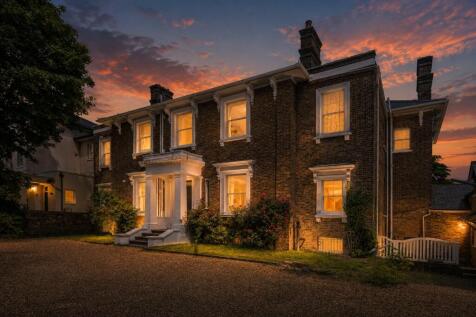 Exterior At Dusk