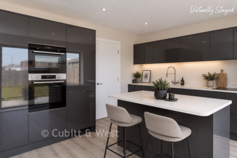 Staged Kitchen