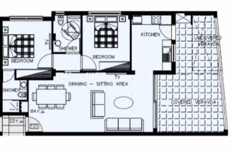 2 Bedroom Plans