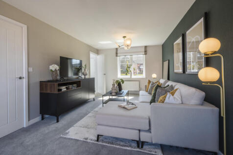 Indicative Living Room, Contemporary Modern Decoration