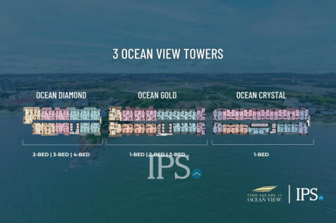 3 Bedroom Condo For Sale  Ocean Gold Tower - Time Square 10, Otres Beach, Sihanoukville