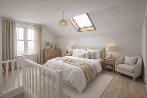 Attic bedroom for...