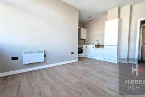 Reception room and kitchen