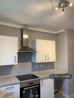 Kitchen At Oven Hob And Hood