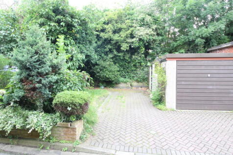 front garden &amp; garage