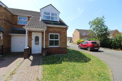 Semi detached house on a corner plot