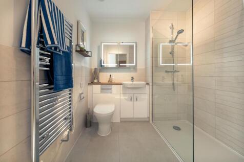Show home bathroom
