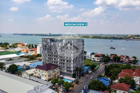 6th Floor 2 Bedroom Condo For Sale - Mekong View Tower 3, Chroy Changvar, Phnom Penh