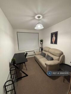 Living Room With Desk 