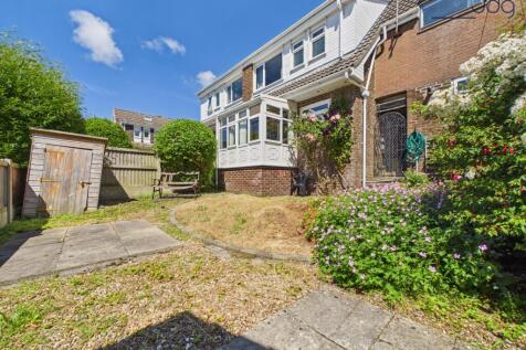 South-west facing rear garden
