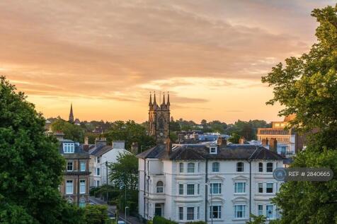 Sunset Over The Town Centre