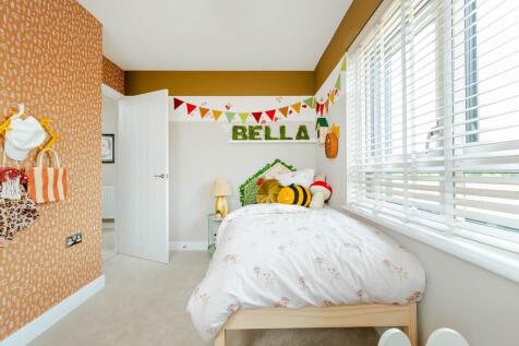 An ideal nursery room or home office