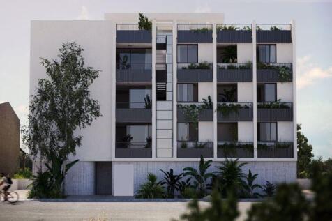 Front of Apartments