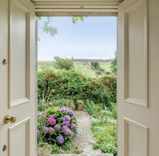 View from front vestibule