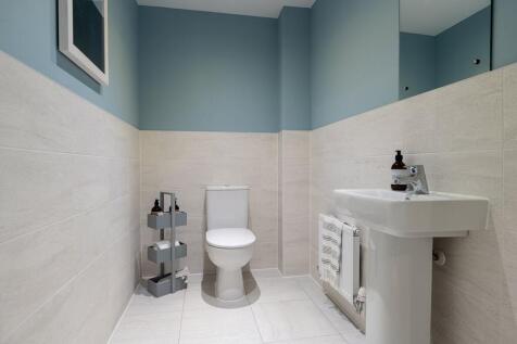 Spacious and convenient downstairs toilet