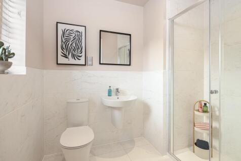 Third en suite in the Oxford Lifestyle detached three bedroom home