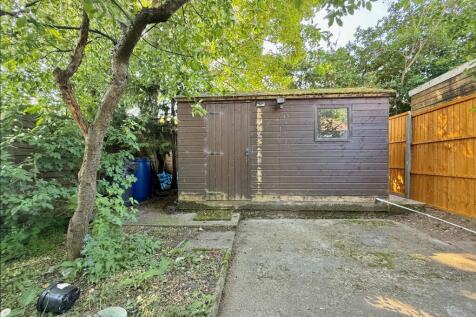 Rear Storage Shed