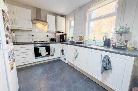 Bright fitted kitchen with modern appliances...